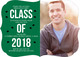 Green Graduation Cap Confetti Photo Invitations Image 3 of 5